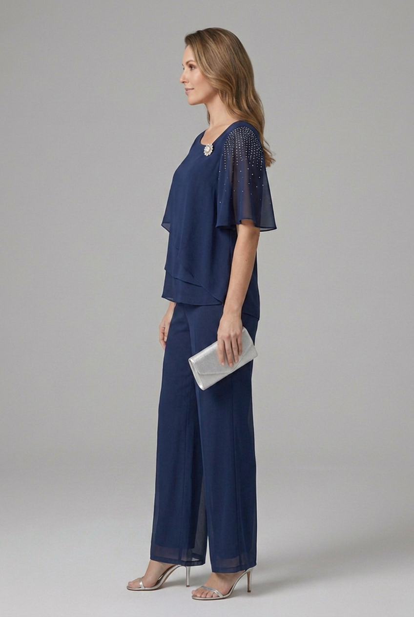 Helen | Women's Two-Piece Top and Pants Set