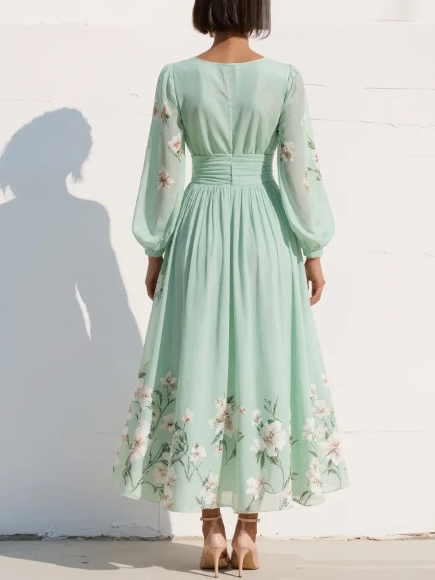 Nirena™ | Elegant Midi Dress