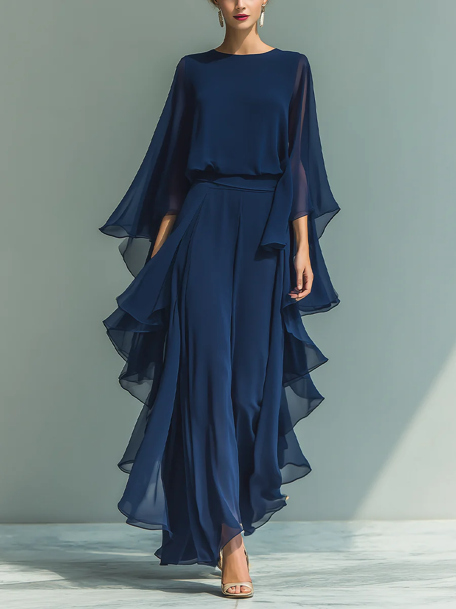 Michaela™ | Elegant Flared Sleeve Set
