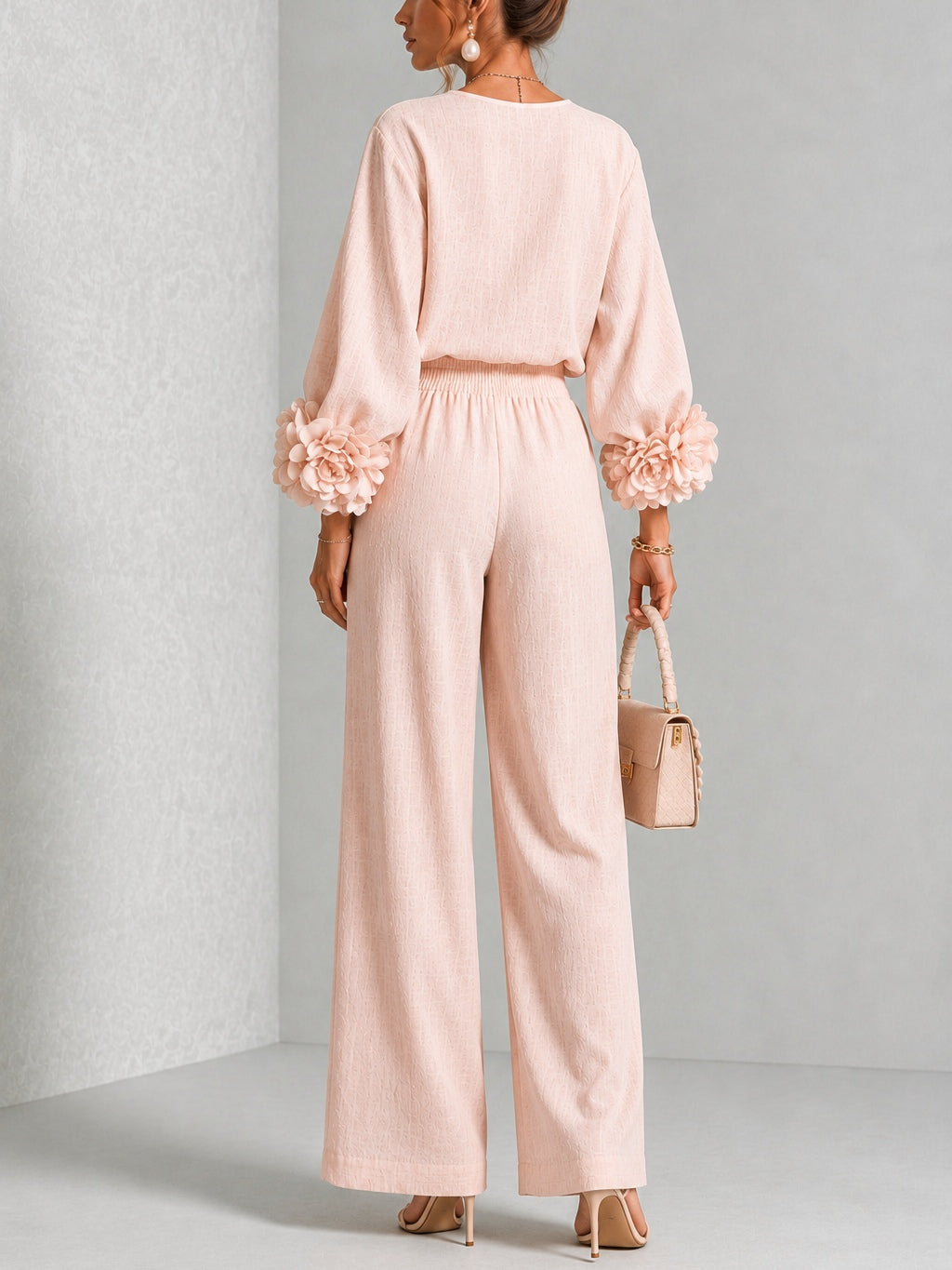 Nicolinda™ | Floral Cuff Two-Piece Set