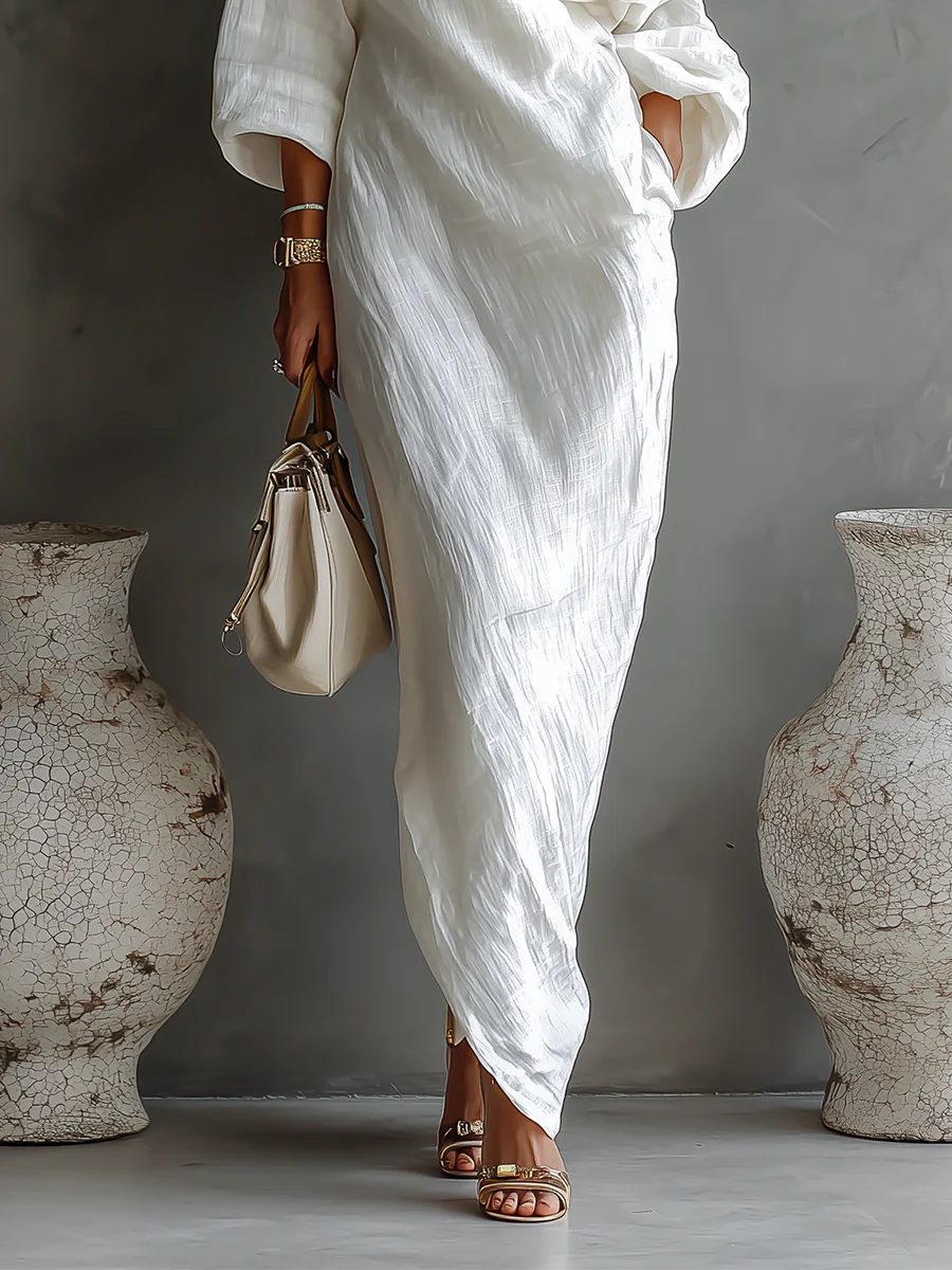 Gwyneth™ | Elegant One-Shoulder Maxi Dress