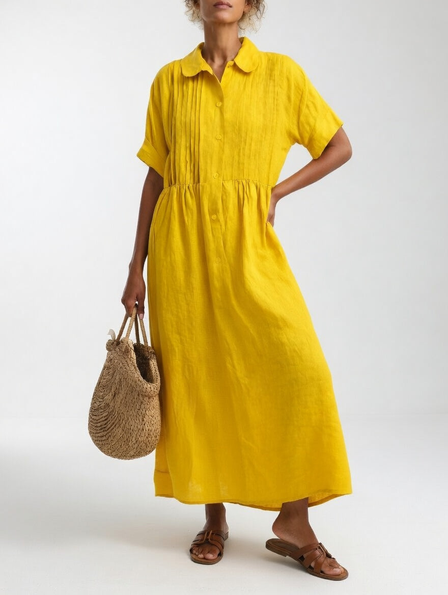 Tremaine™ | Flowy Shirt Dress