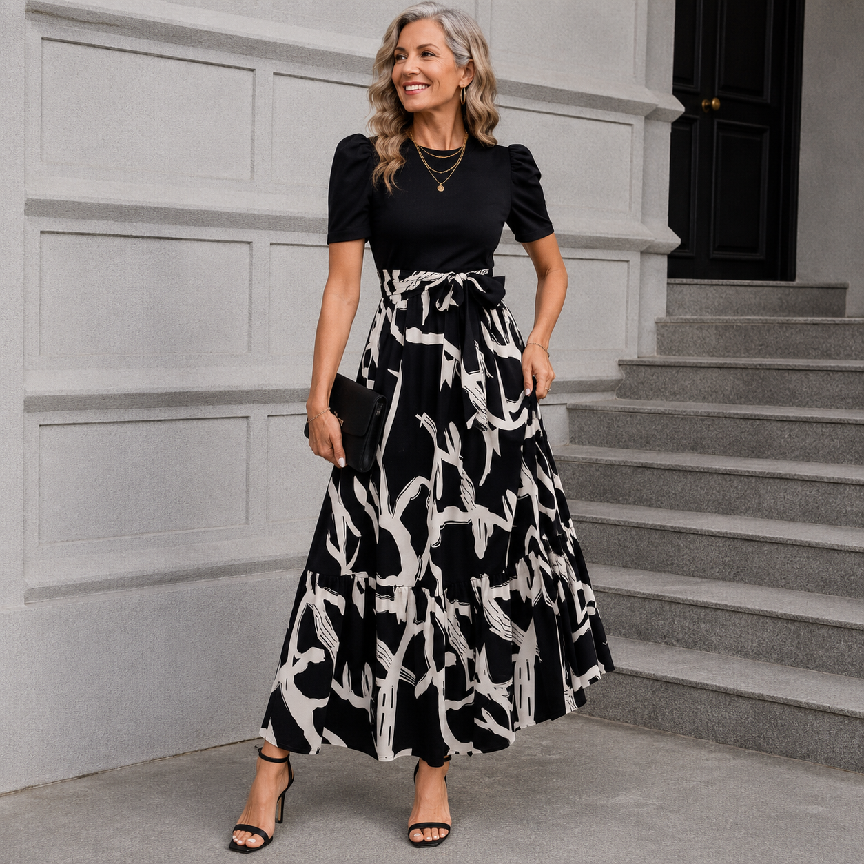 Florelle™ Floral Midi Dress