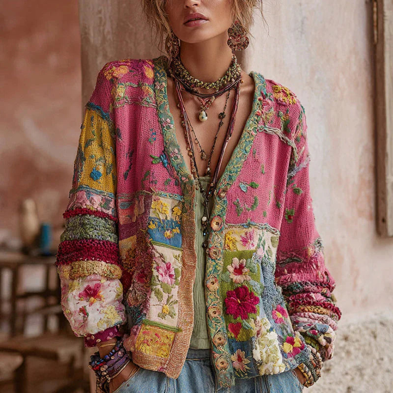 Bianca™ | Boho Patchwork Jacket