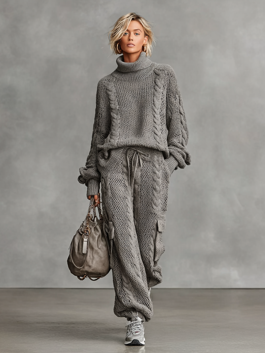 Camille™ | Cable Knit Set