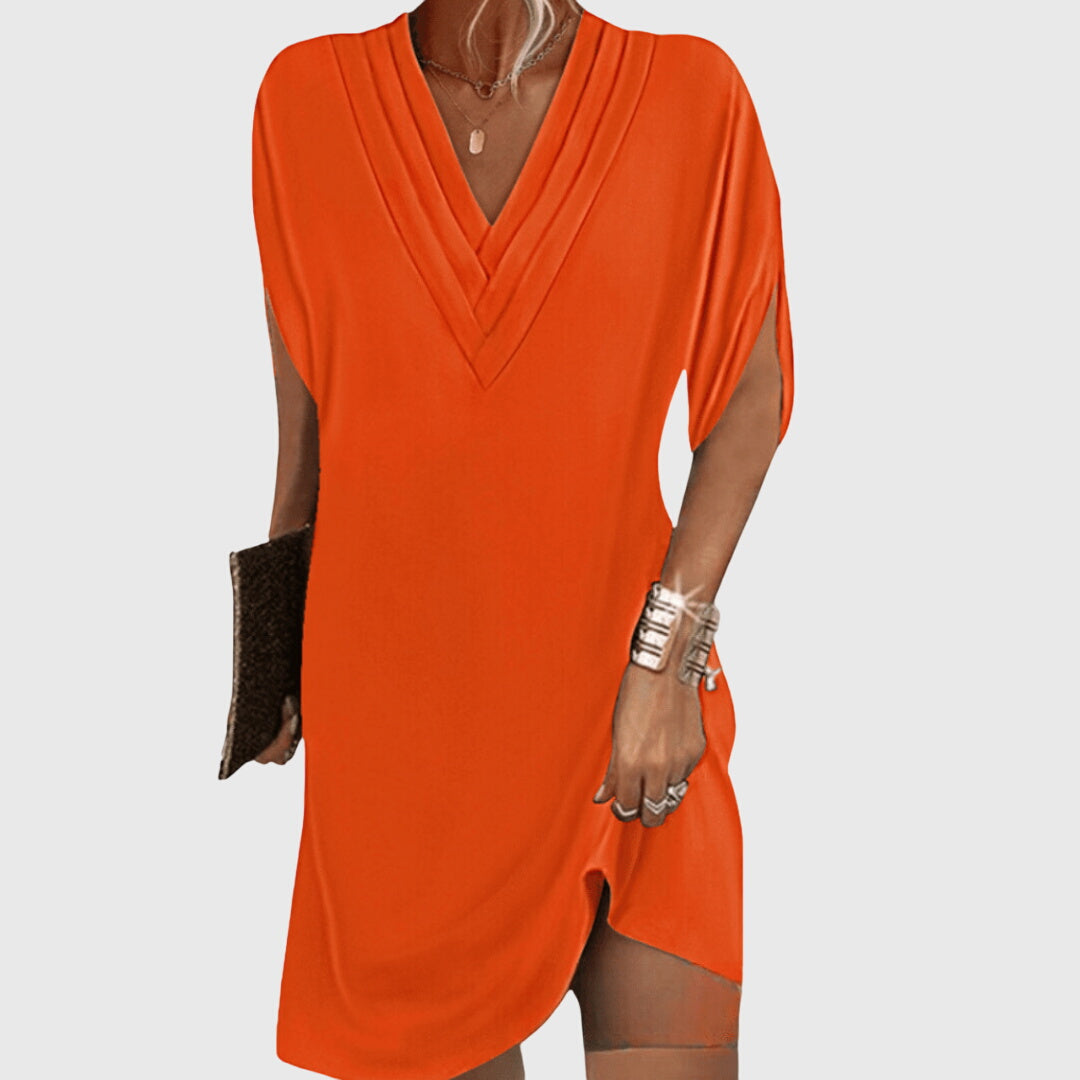 Elegant Tummy-Hiding Dress