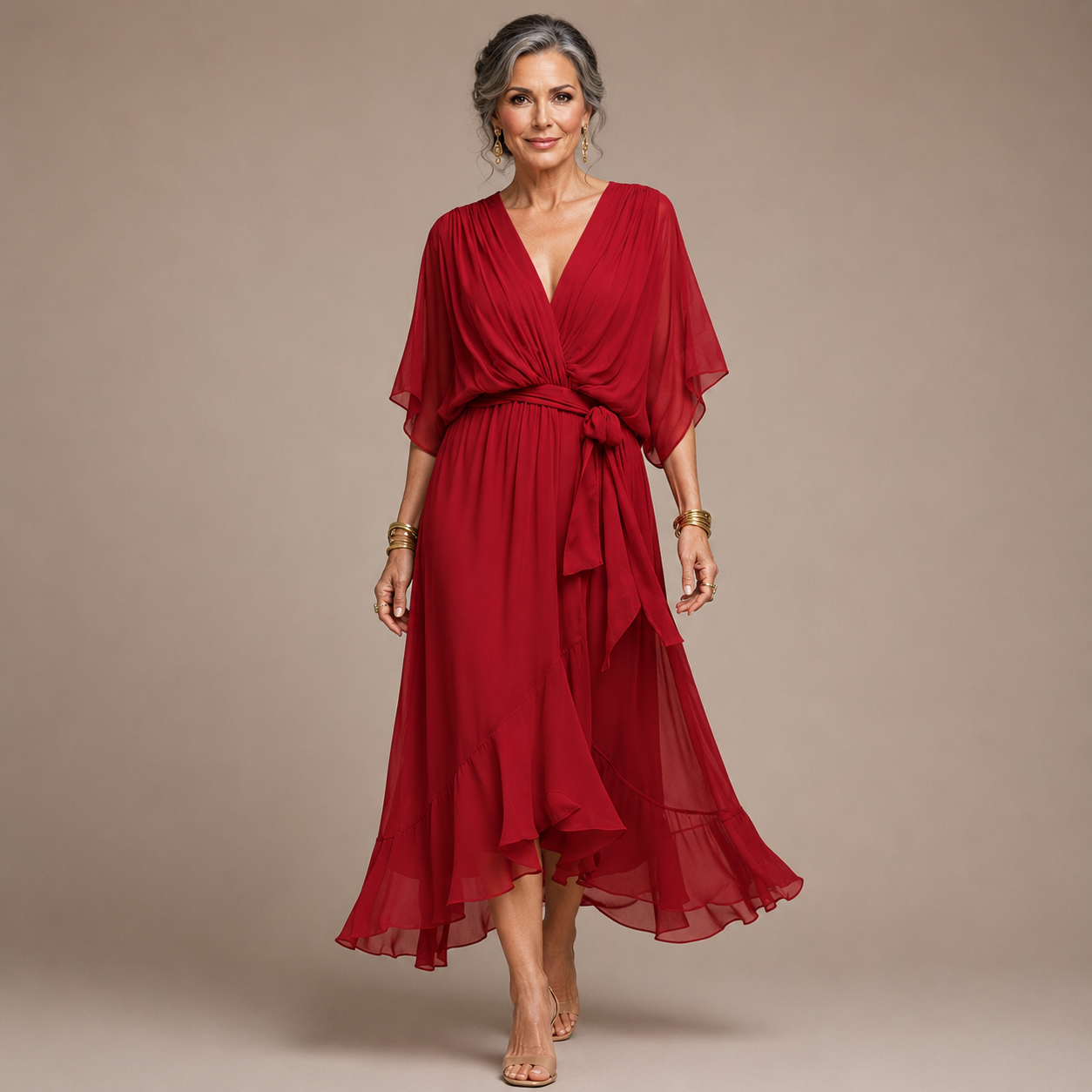 Helene™ | Flowing Wrap Dress