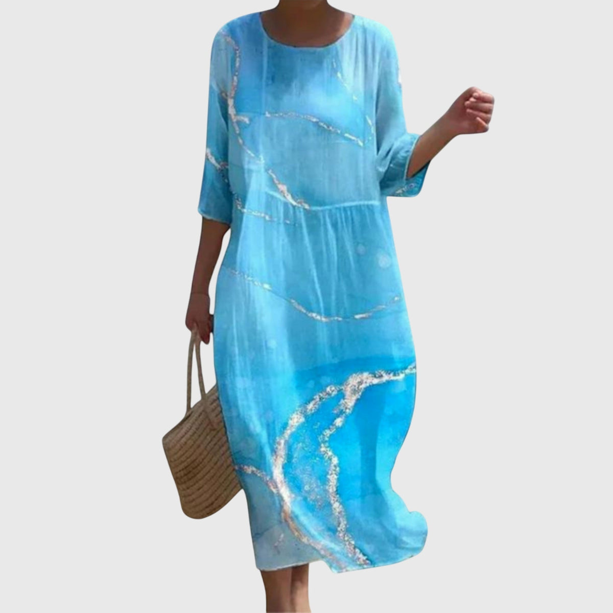 Stylish Floral Maxi Dress