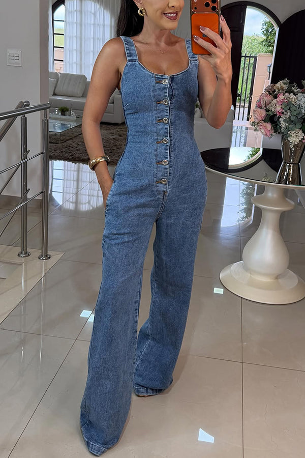 Perelle™ | Wide-Leg Jumpsuit
