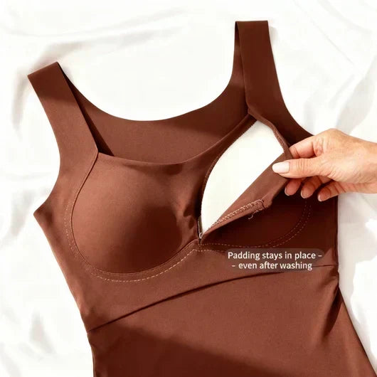Ruvelle™ | Built-In Support Bra Tank Top