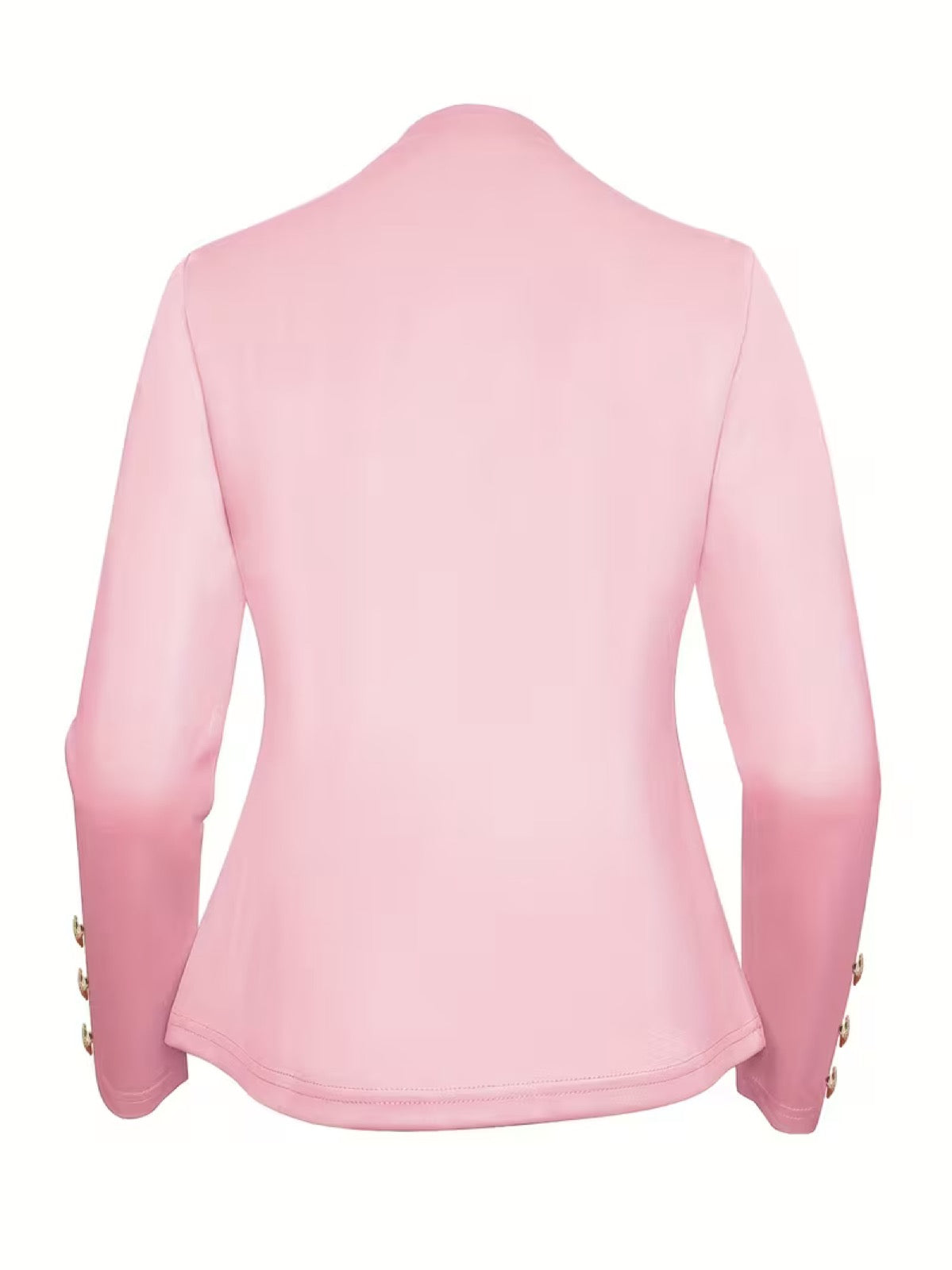 Adelise™ | Gold Button Blazer