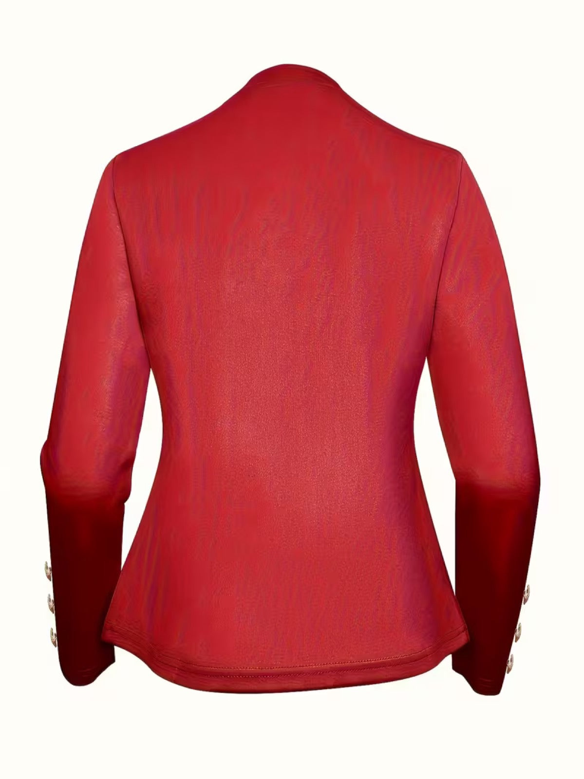 Aurabel™ | Gold Button Blazer