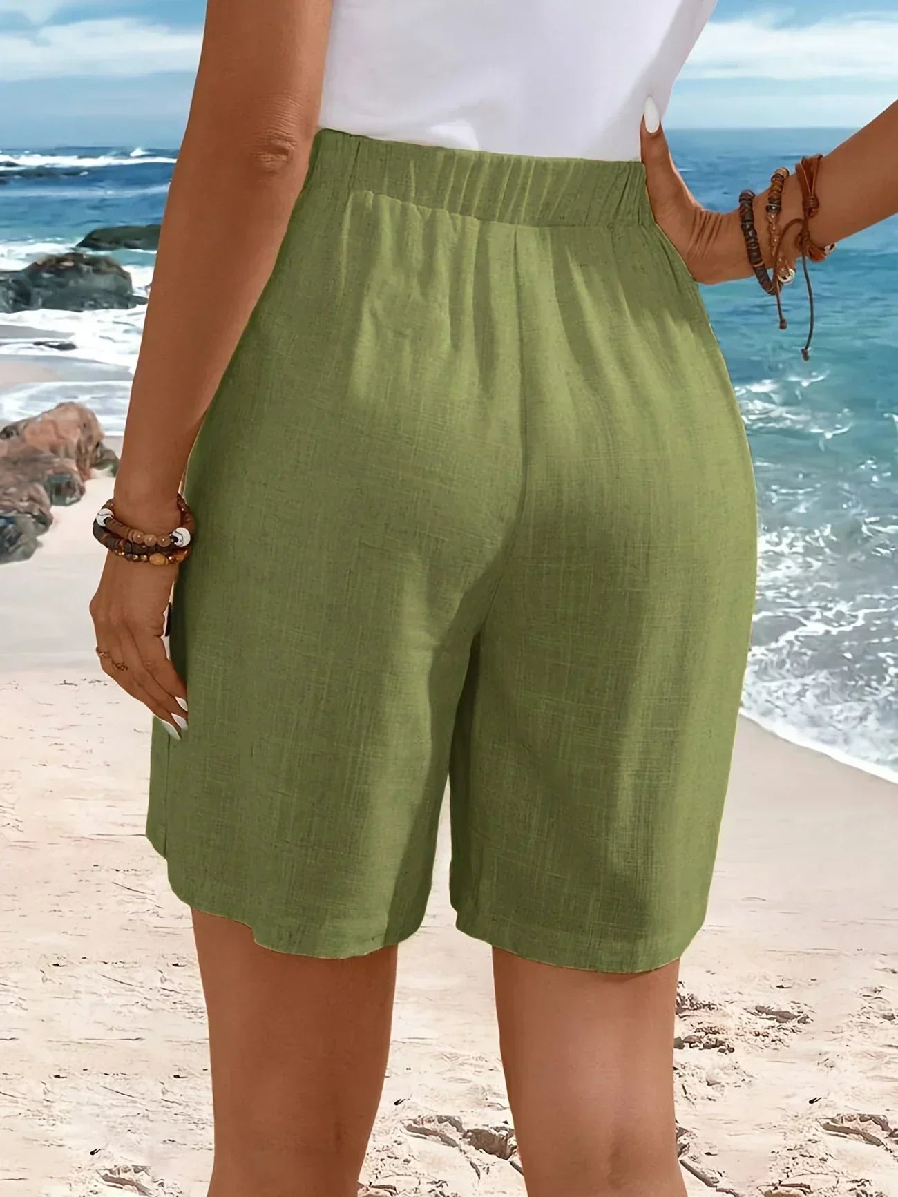 Breeanna™ | Draped Breathable Summer Shorts