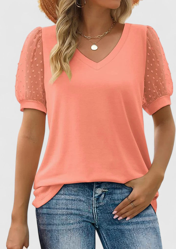 Comfortable V-Neck Top
