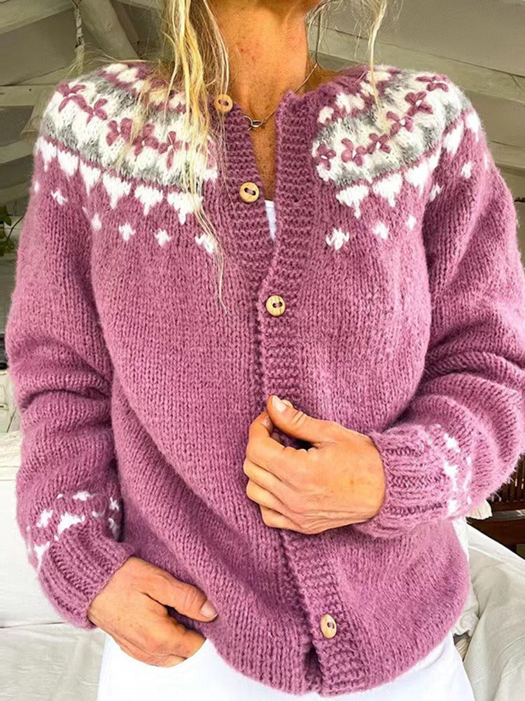 Toveline™ | Retro Knit Cardigan