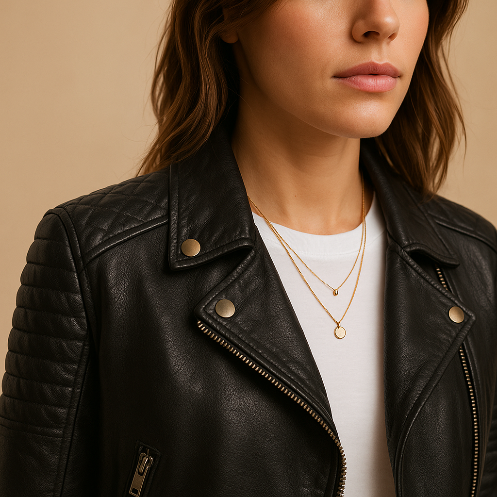 Isadora™ | Fitted Moto Jacket