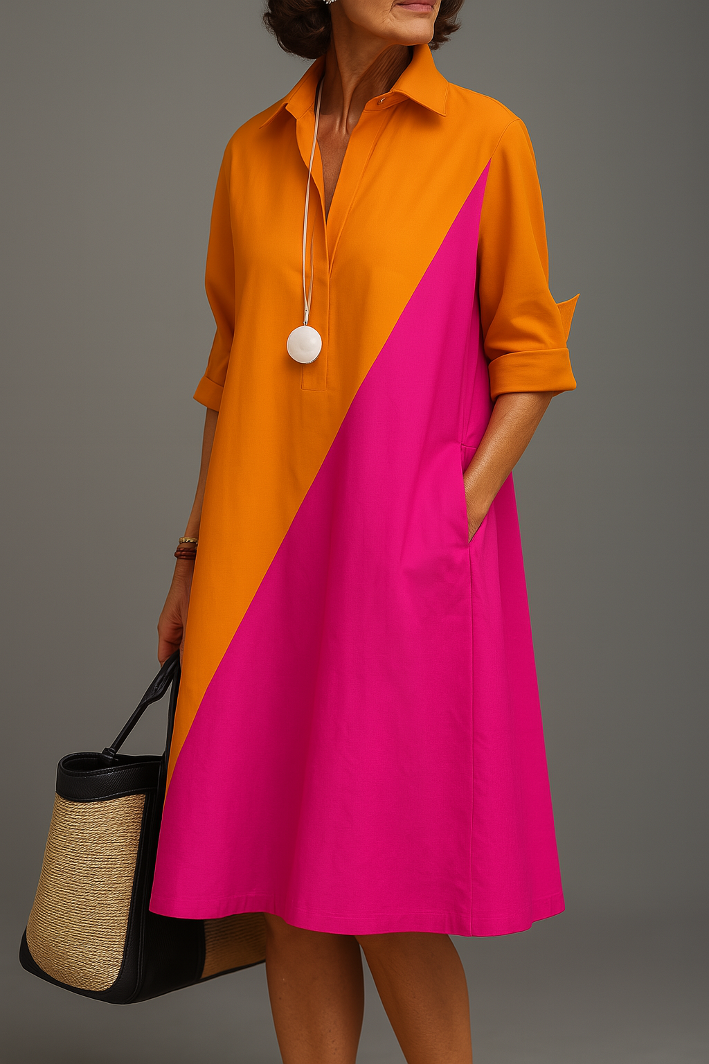 Kinsella™ | Carefree and Stylish Midi Dress