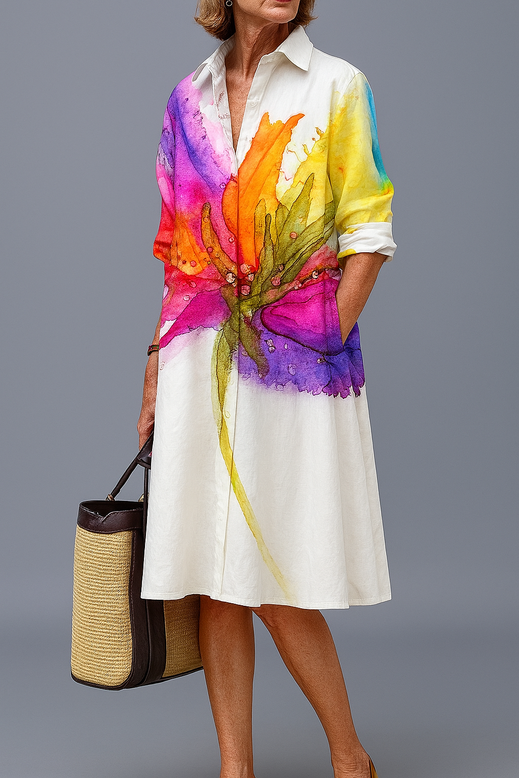 Juliette™ | Stylish and Carefree Midi Dress