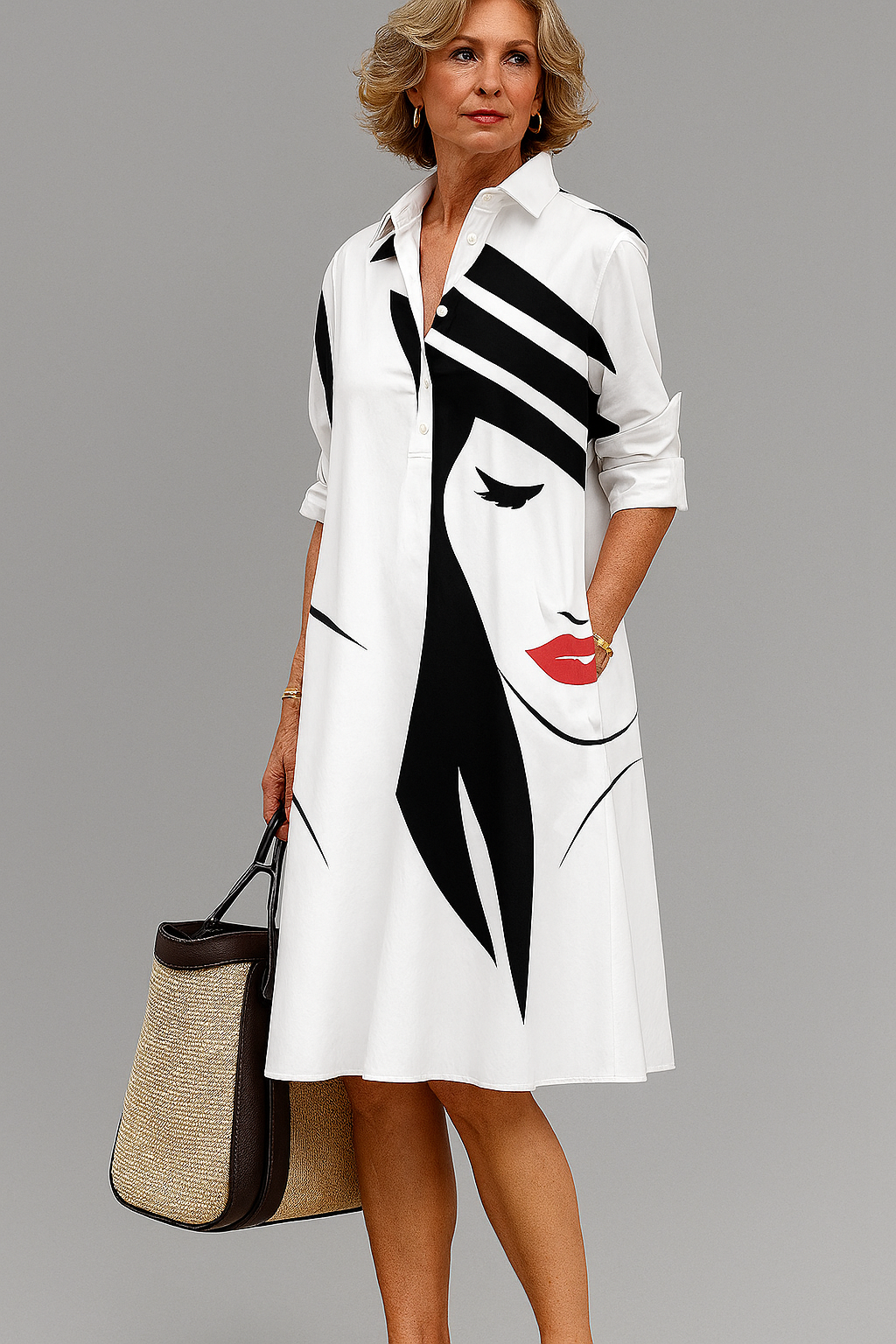Katrice™ | Stylish and Carefree Midi Dress