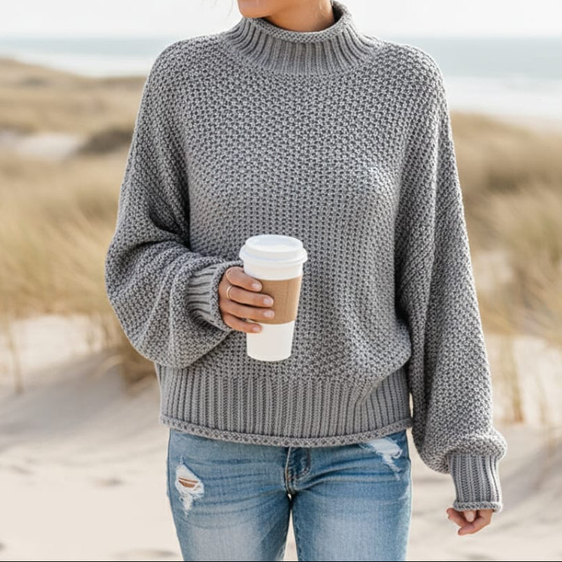 Nadine™ | Oversized Turtleneck Pullover Sweater