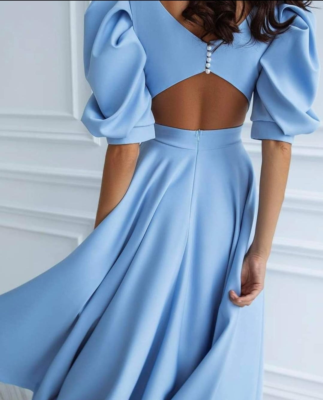 Lesa™ | Elegant Midi Dress