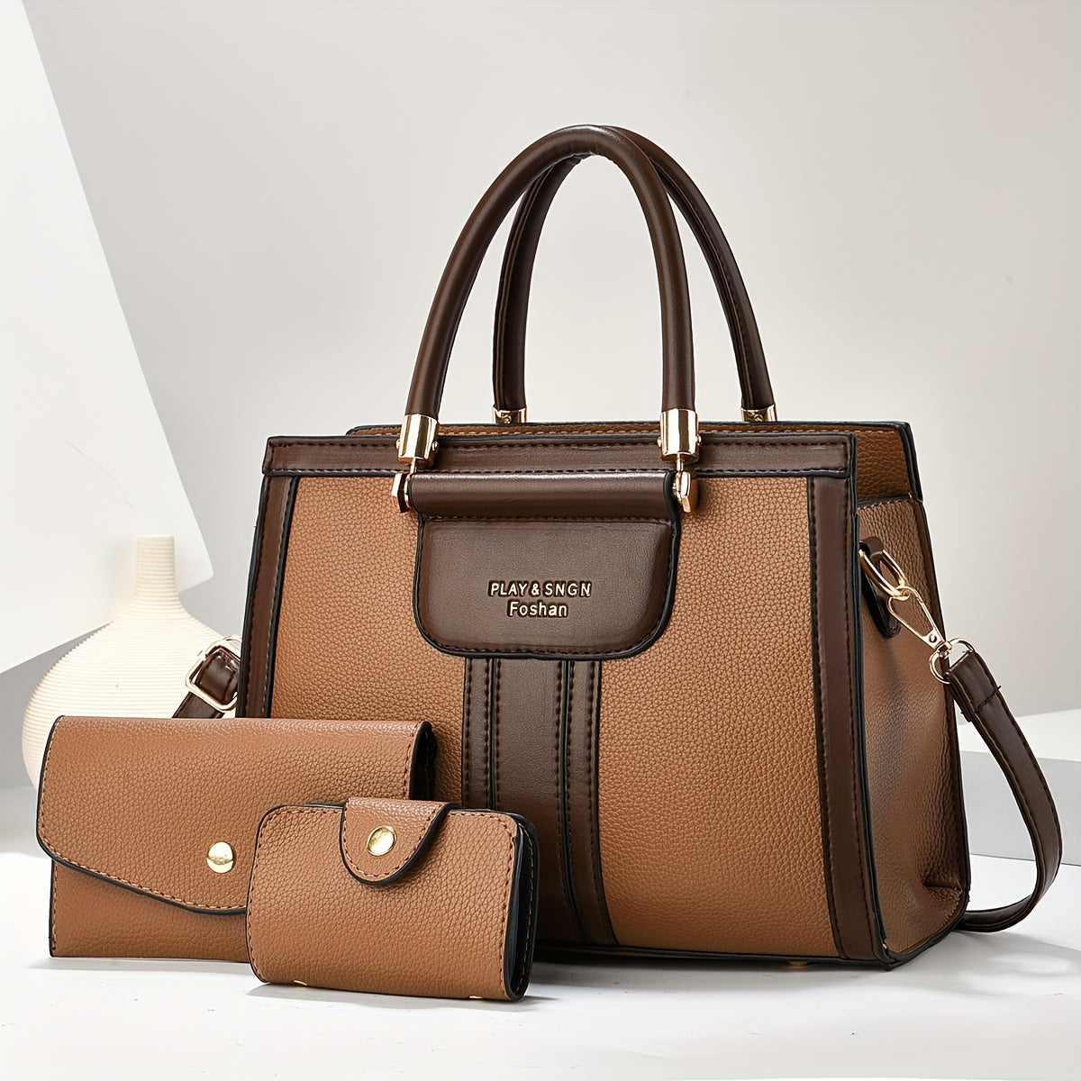 Jeanora™ | 3-Piece Handbag Set