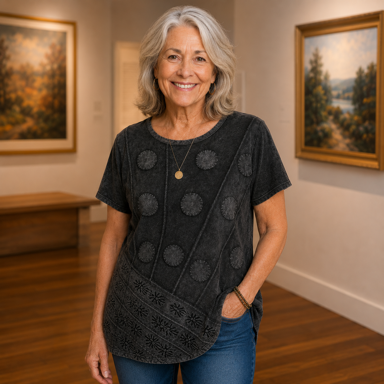 Calla™ | Artistic Top – Flows Gently, Flatters Beautifully