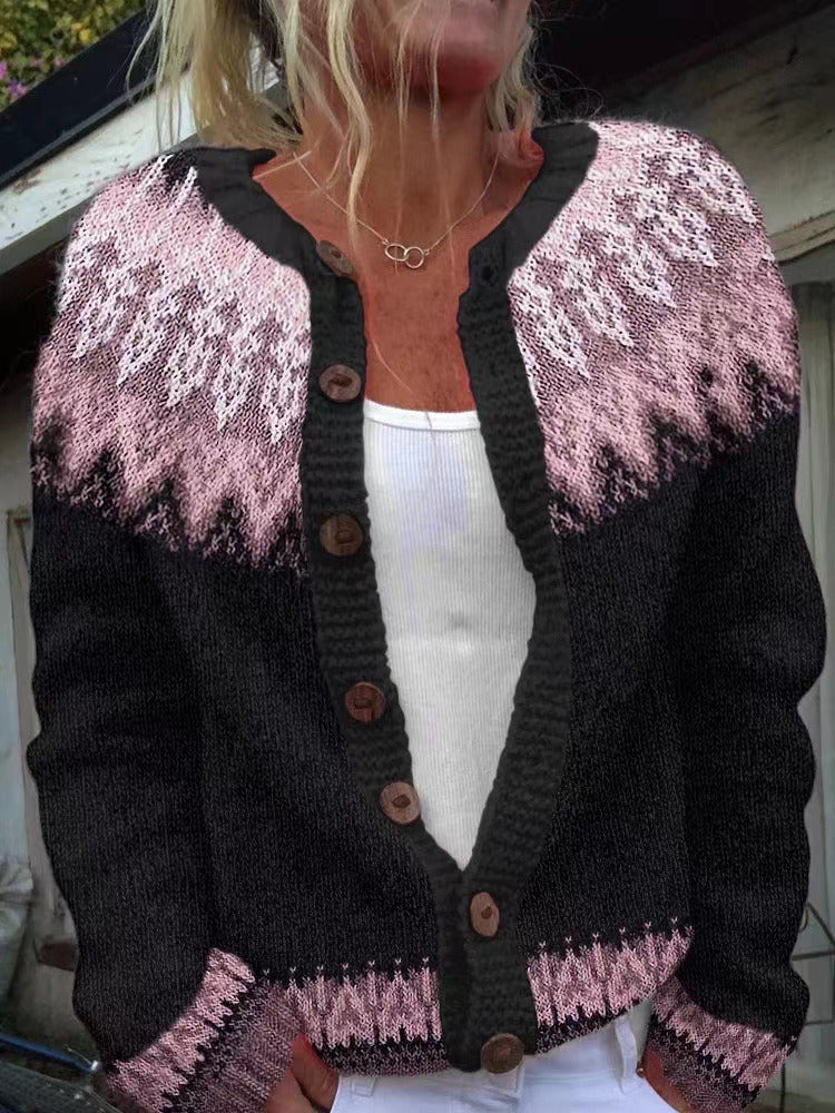 Ondina™ | Retro Knit Cardigan
