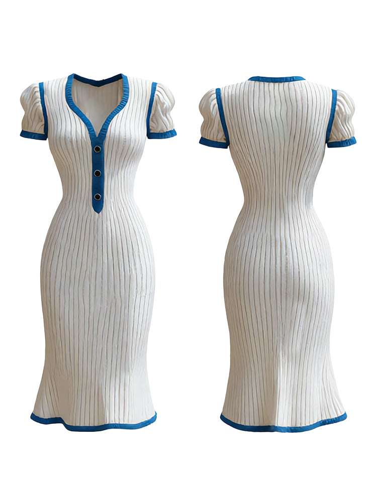 Rosalind knit midi dress back