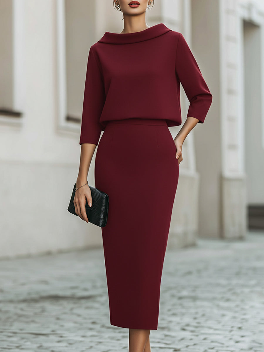 Nivette™ | Midi Skirt Set