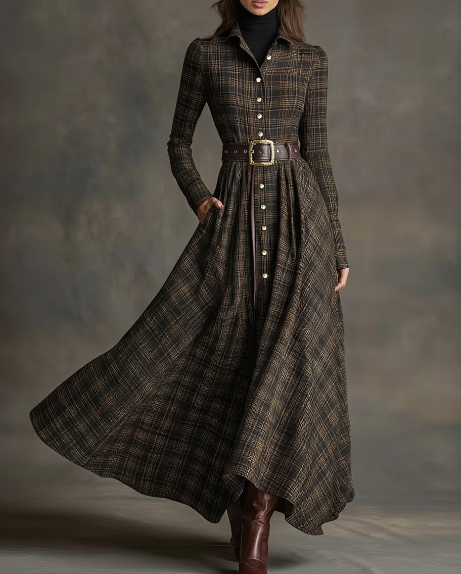 Shelburne™ | Vintage-Inspired Maxi Dress