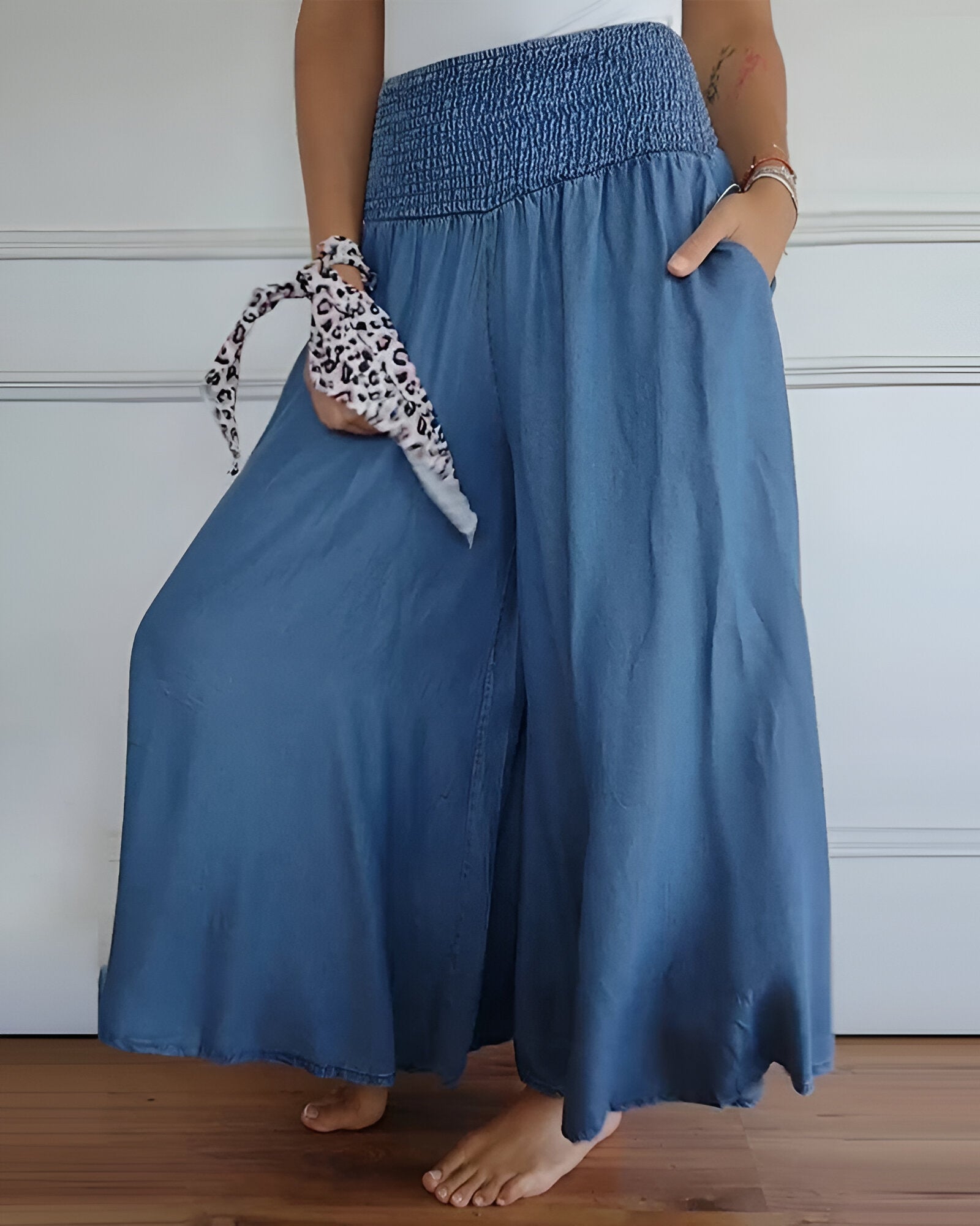 Louella™ | Printed Wide-Leg Pants