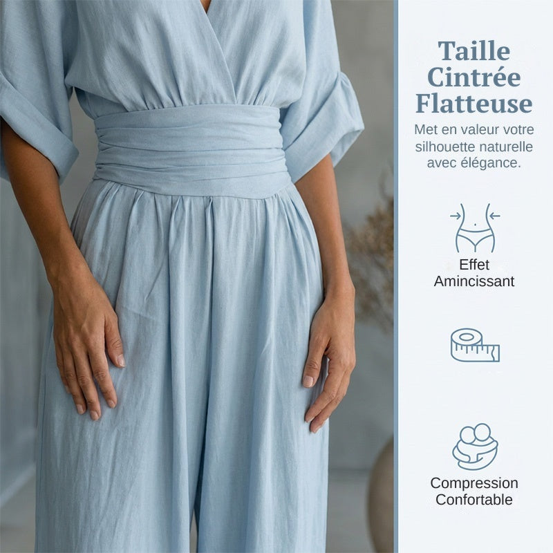 Margot | High-Waist Wide-Leg Jumpsuit