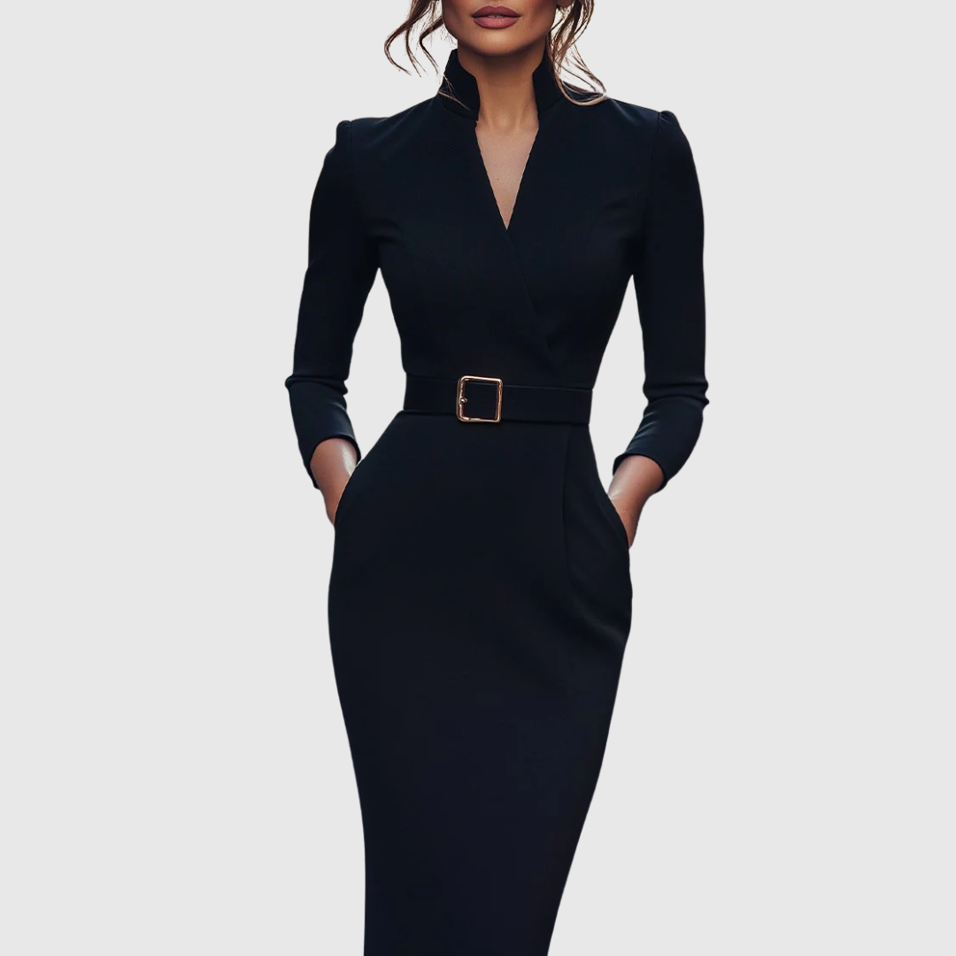 Refined Midi Dress