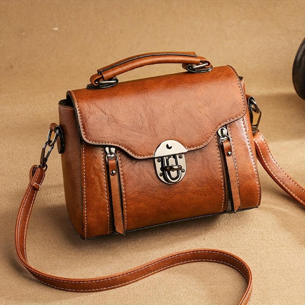 Theodelina™ | Vintage Crossbody Satchel