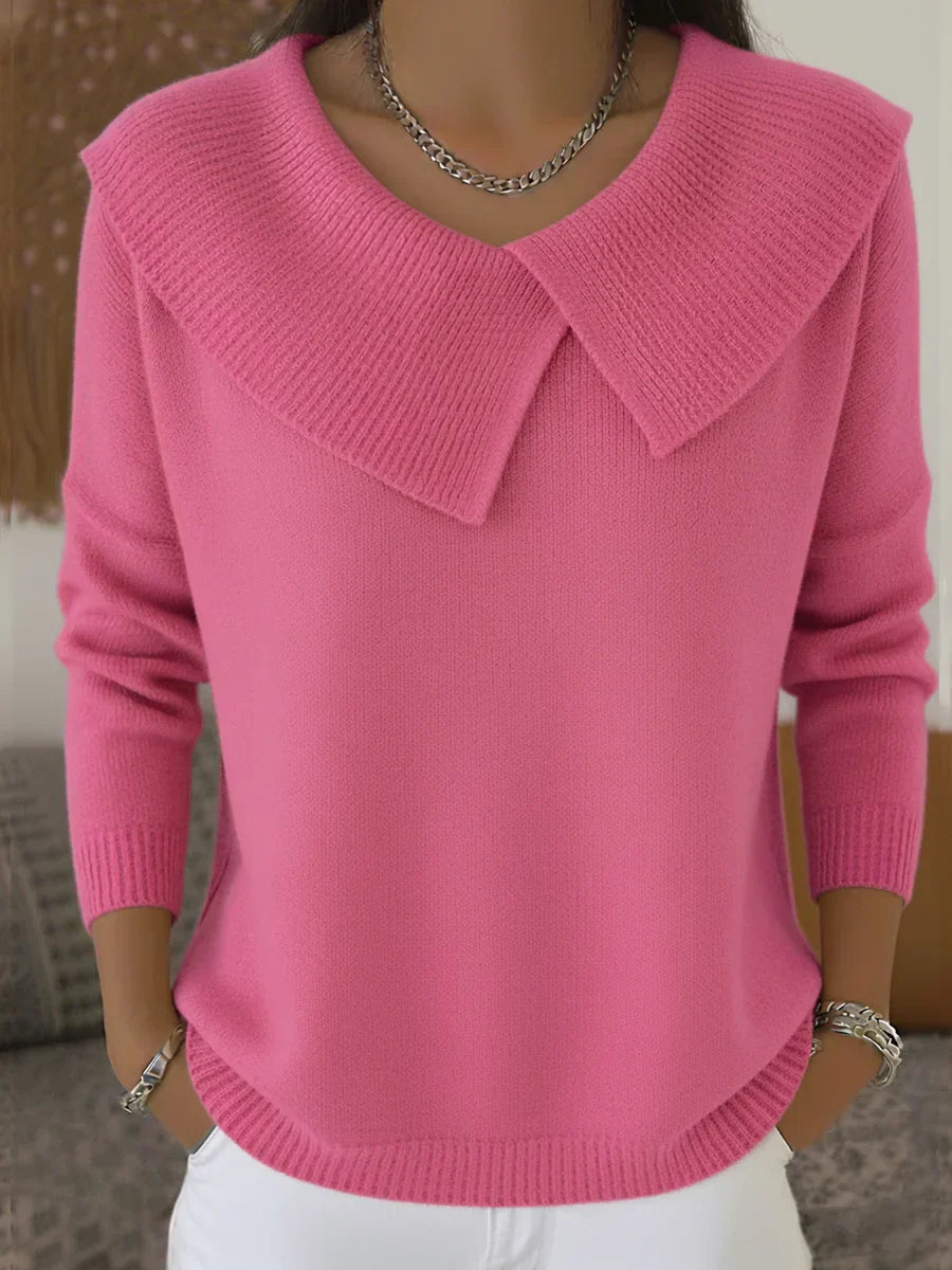 Odelle™ | Lapel Collar Sweater