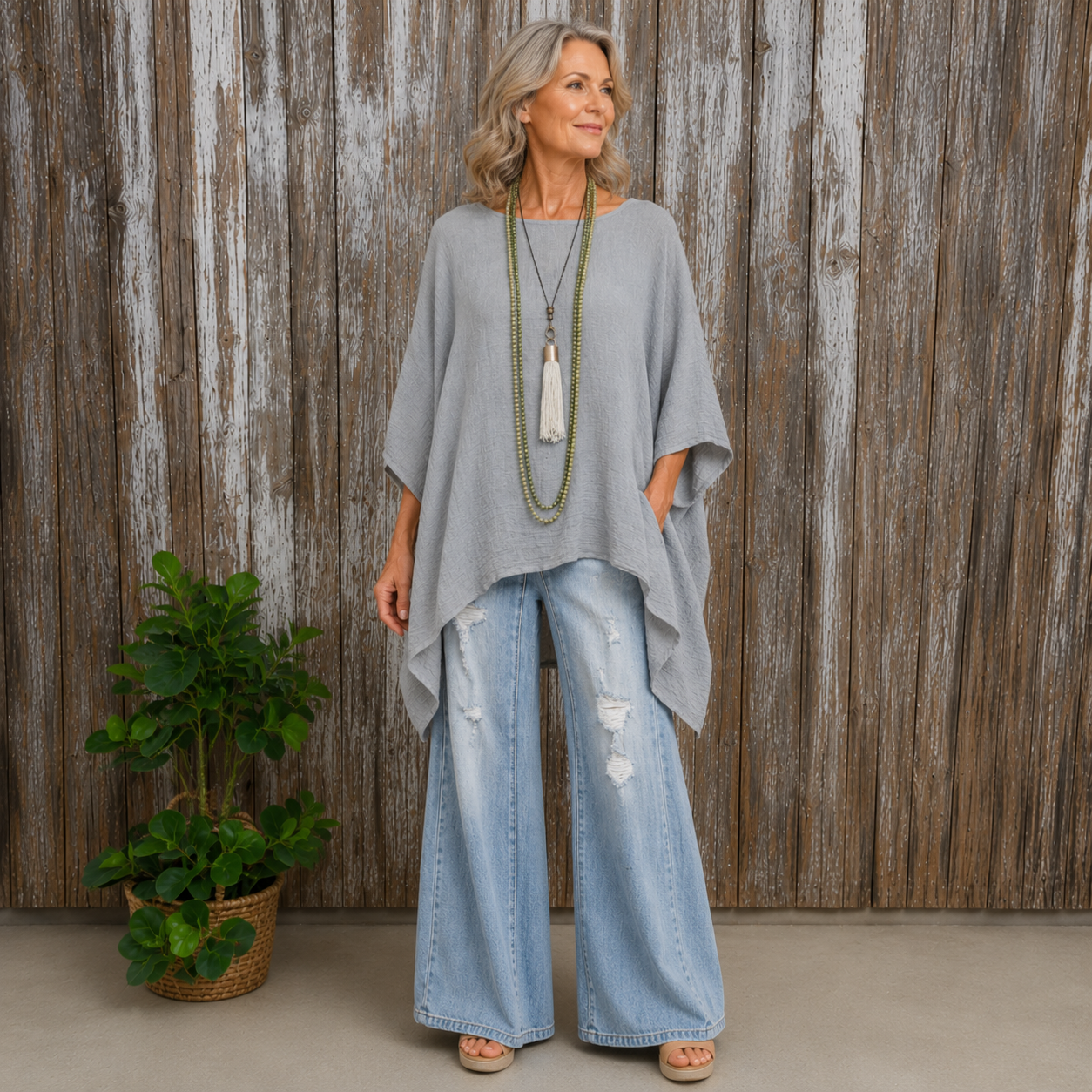 Fleurine™ | Effortless Oversized Tunic
