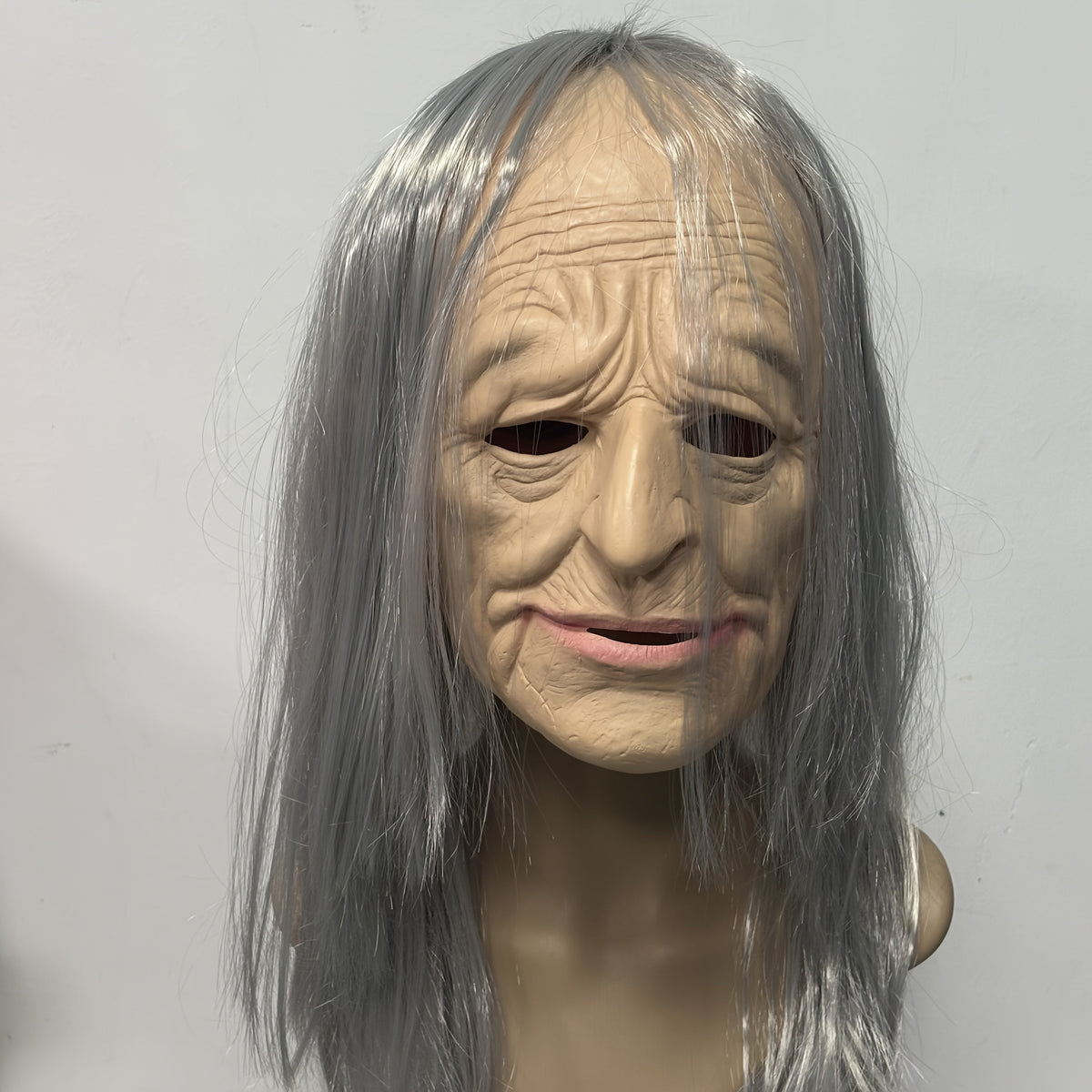 Women's Halloween Old Witch Latex Mask