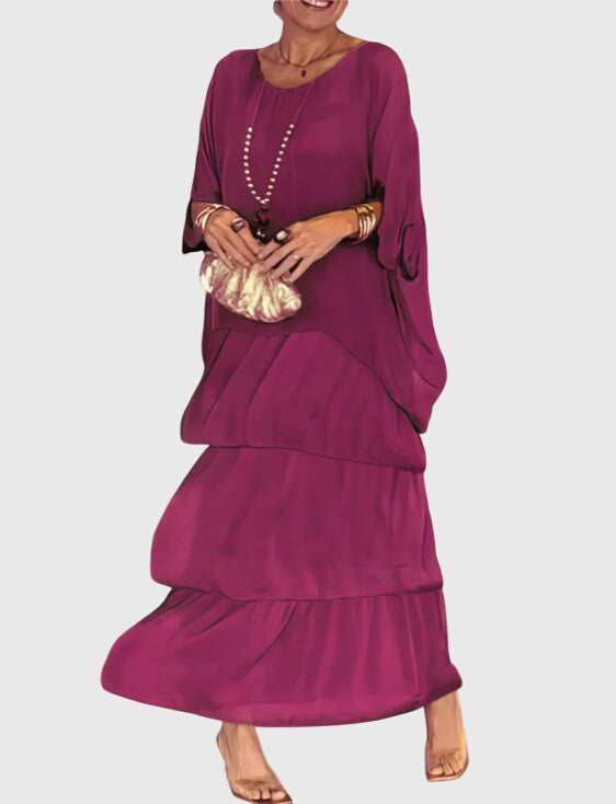 Long and Flowing Elegant Dress
