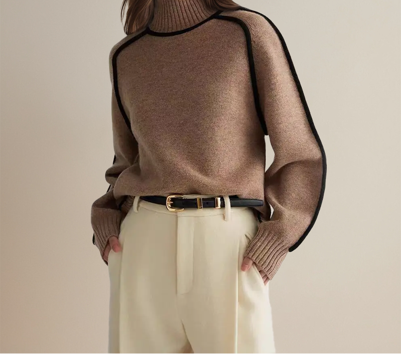 Alea | Oversized Chunky Turtleneck Sweater