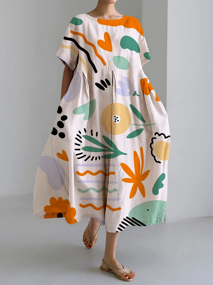 Fiorinda™ | Artistic Summer Dress