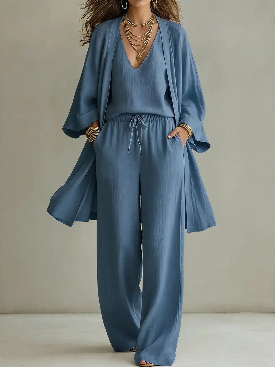 Dahlia™ | 3-Piece Open-Front Set