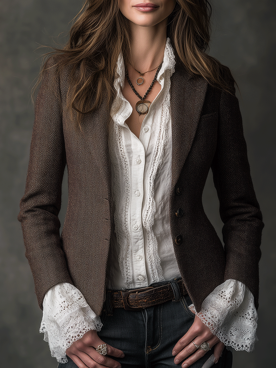 Orwen™ | Vintage Tailored Blazer
