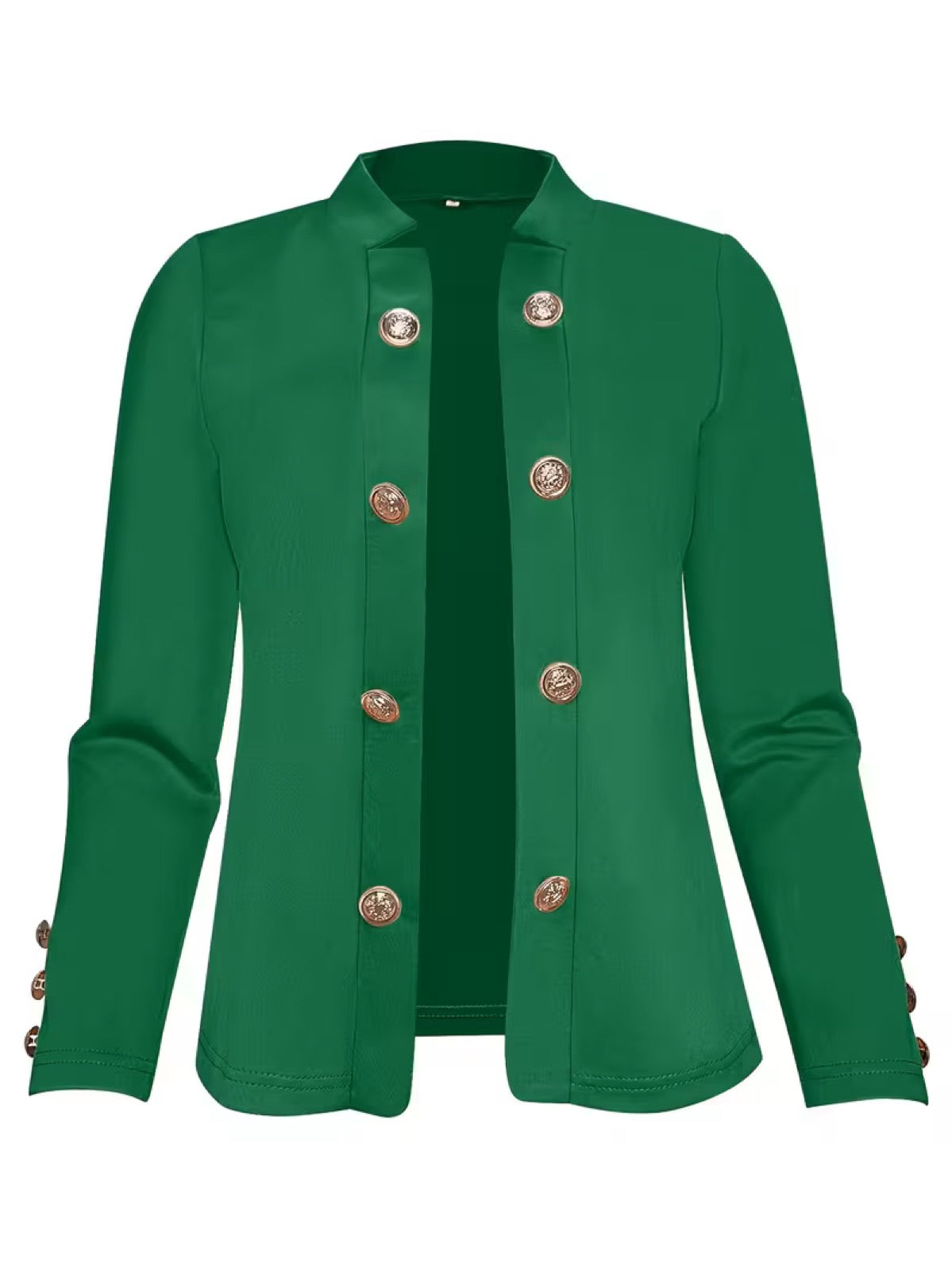 Delphina™ | Gold Button Blazer
