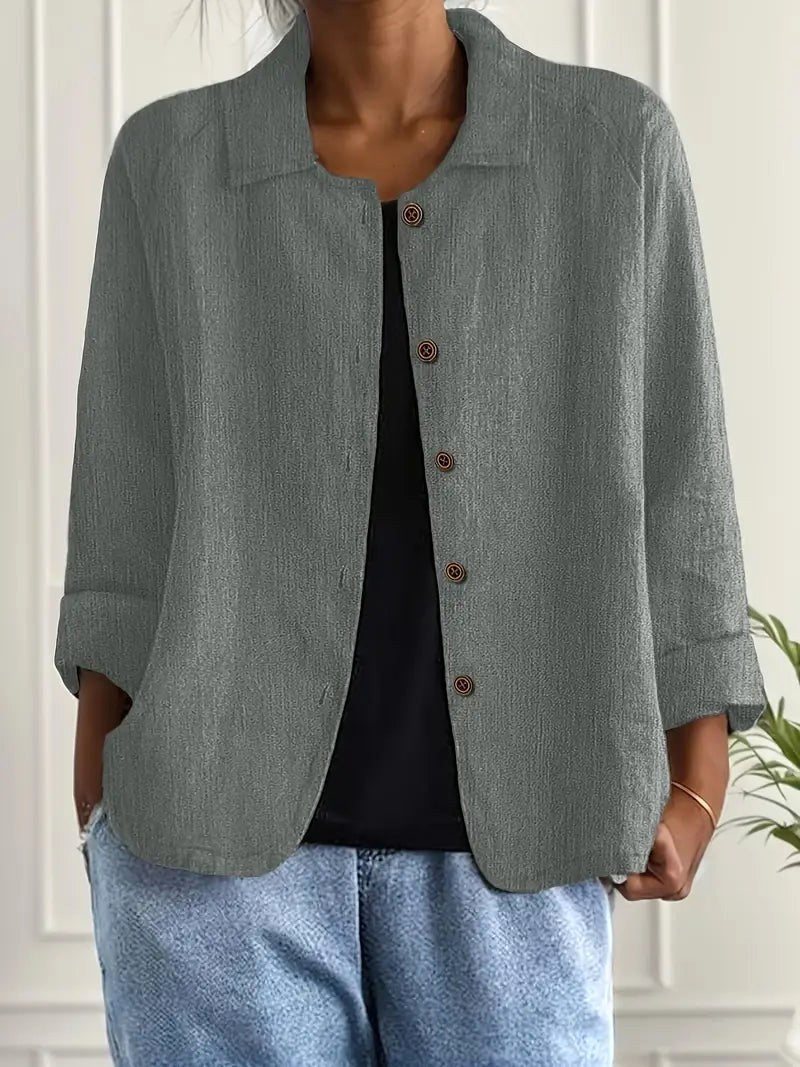 Theodine™ | Classic Light Long Sleeve Top