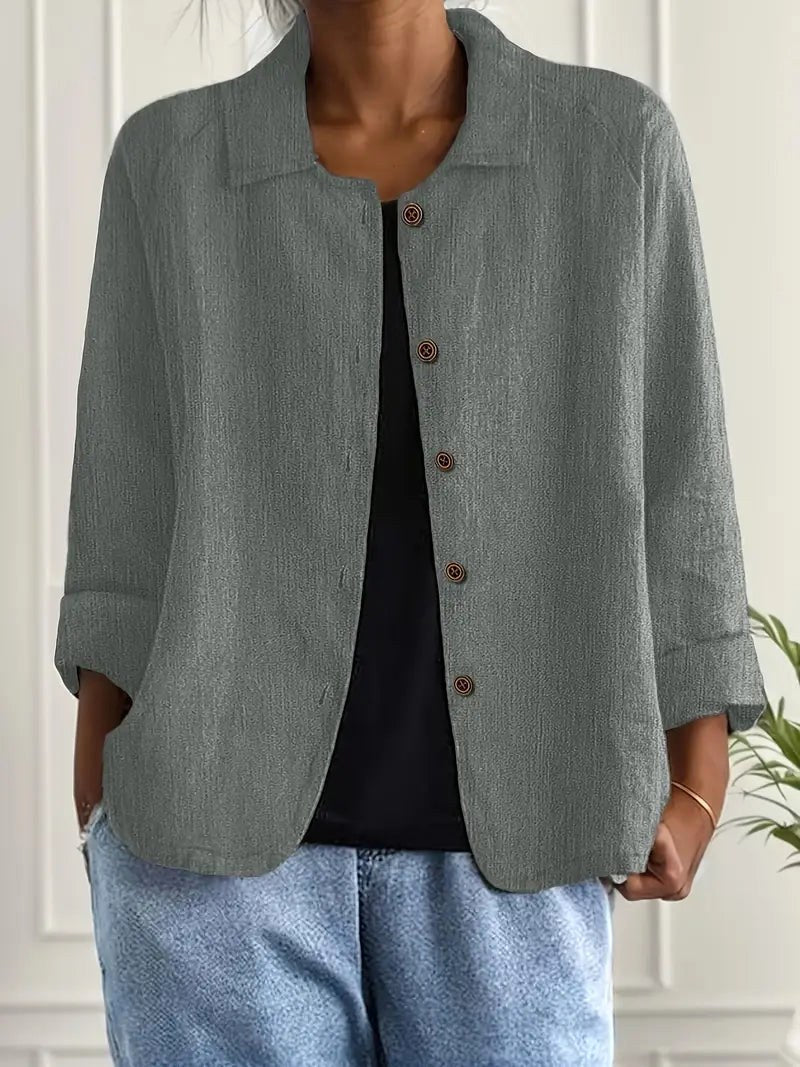 Theodine™ | Classic Light Long Sleeve Top