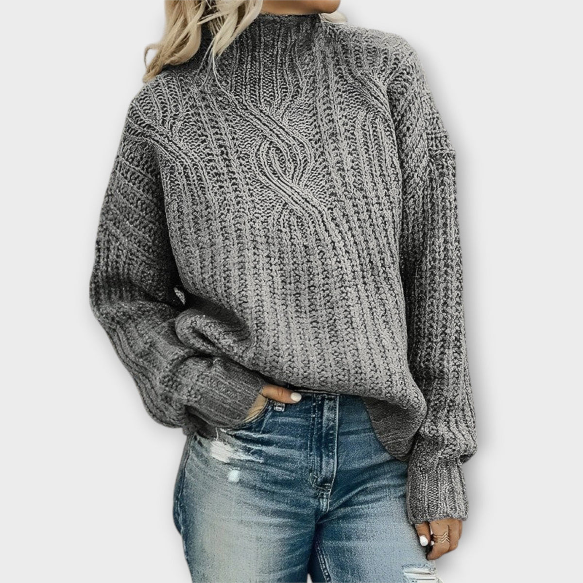 Ivora™ | Cable-Knit Pullover Sweater