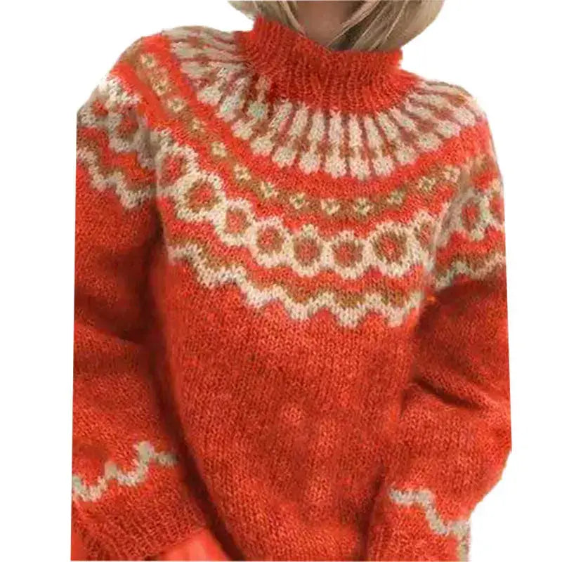 Kestrina™ | Nordic Patterned Sweater