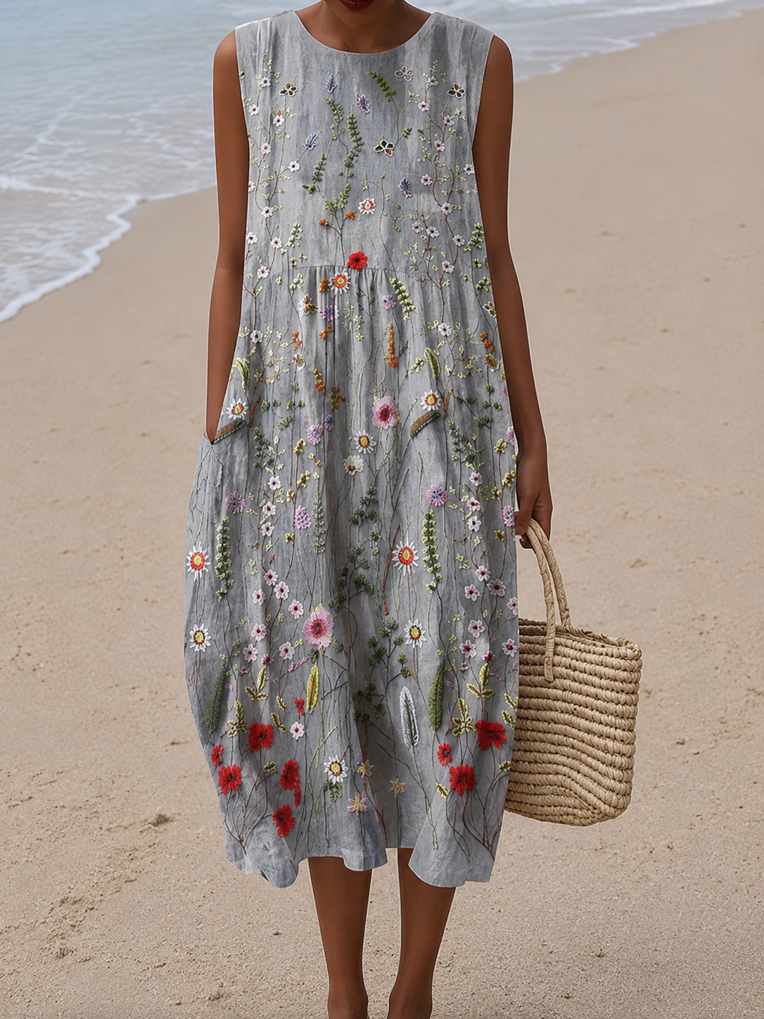 Glorette™ | Midi Dress Wildflower