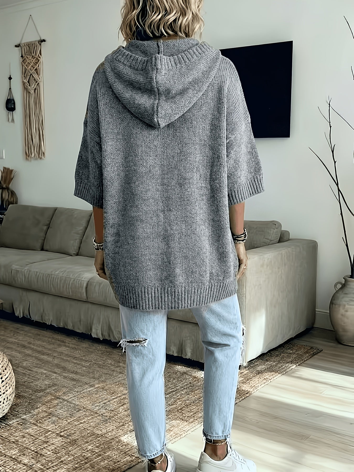 Bexley™ | Cross-Drawstring Hooded Sweater